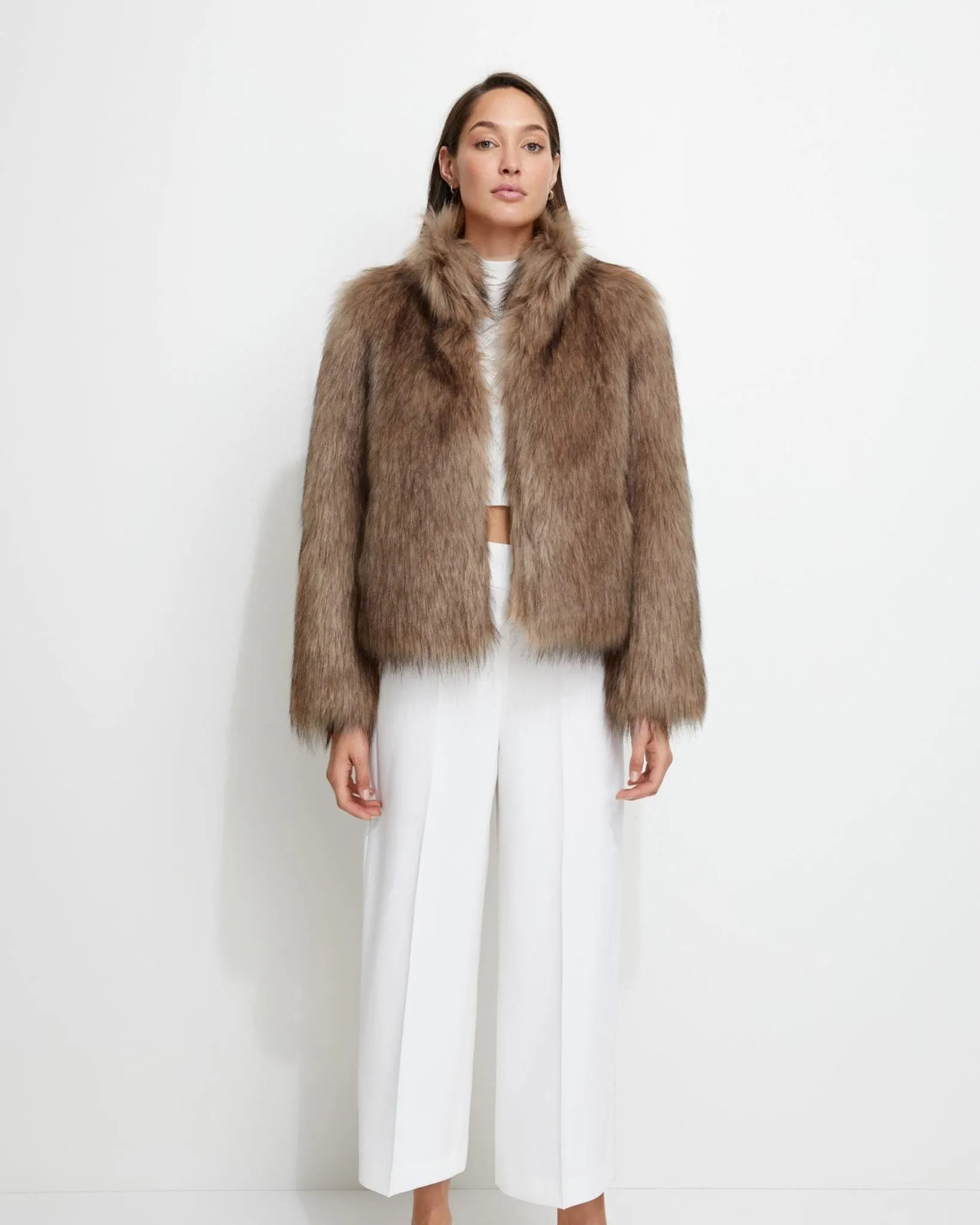 Fur Delish Jacket | Mocha