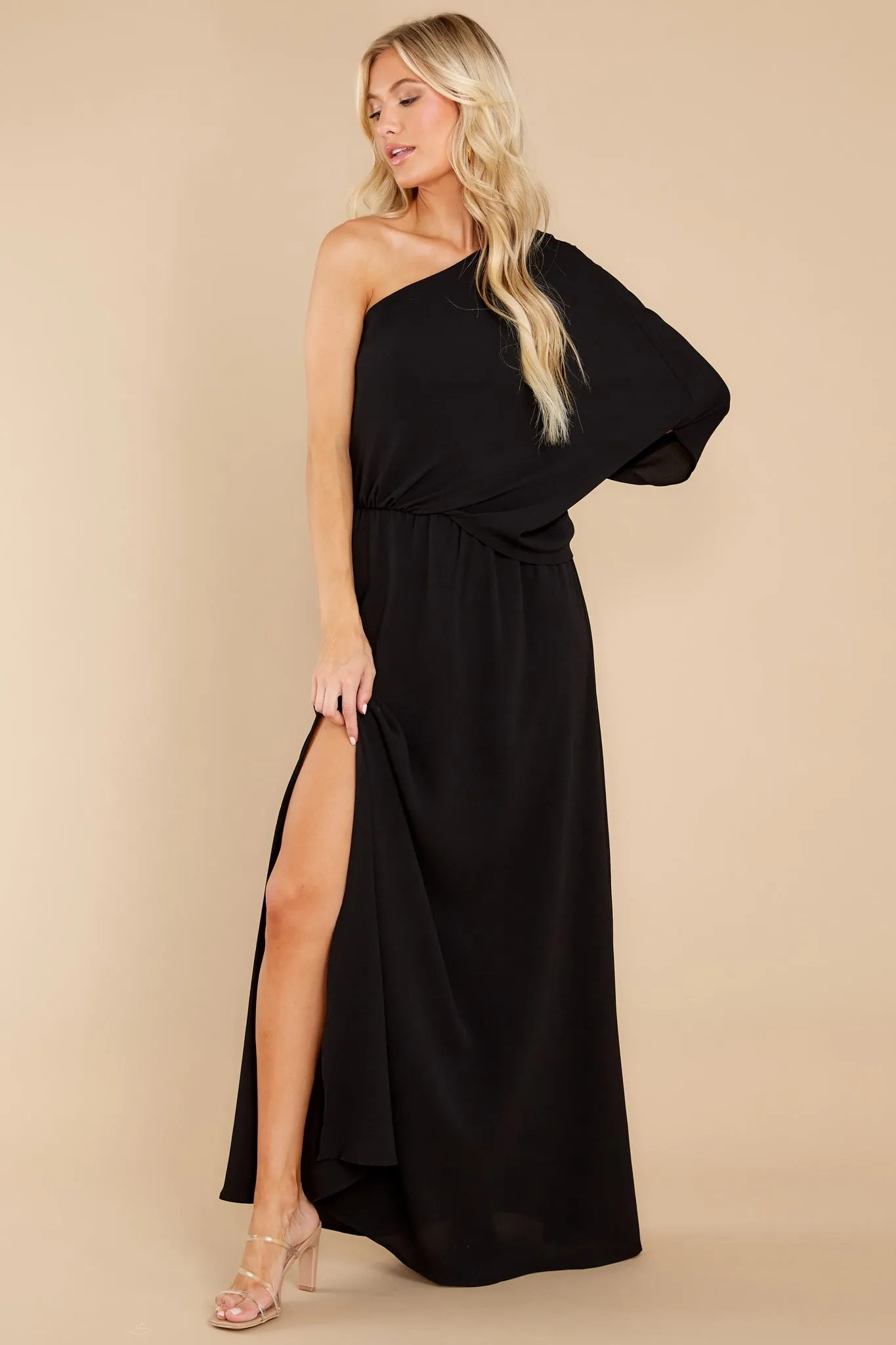 Get Obsessed Black Maxi Dress