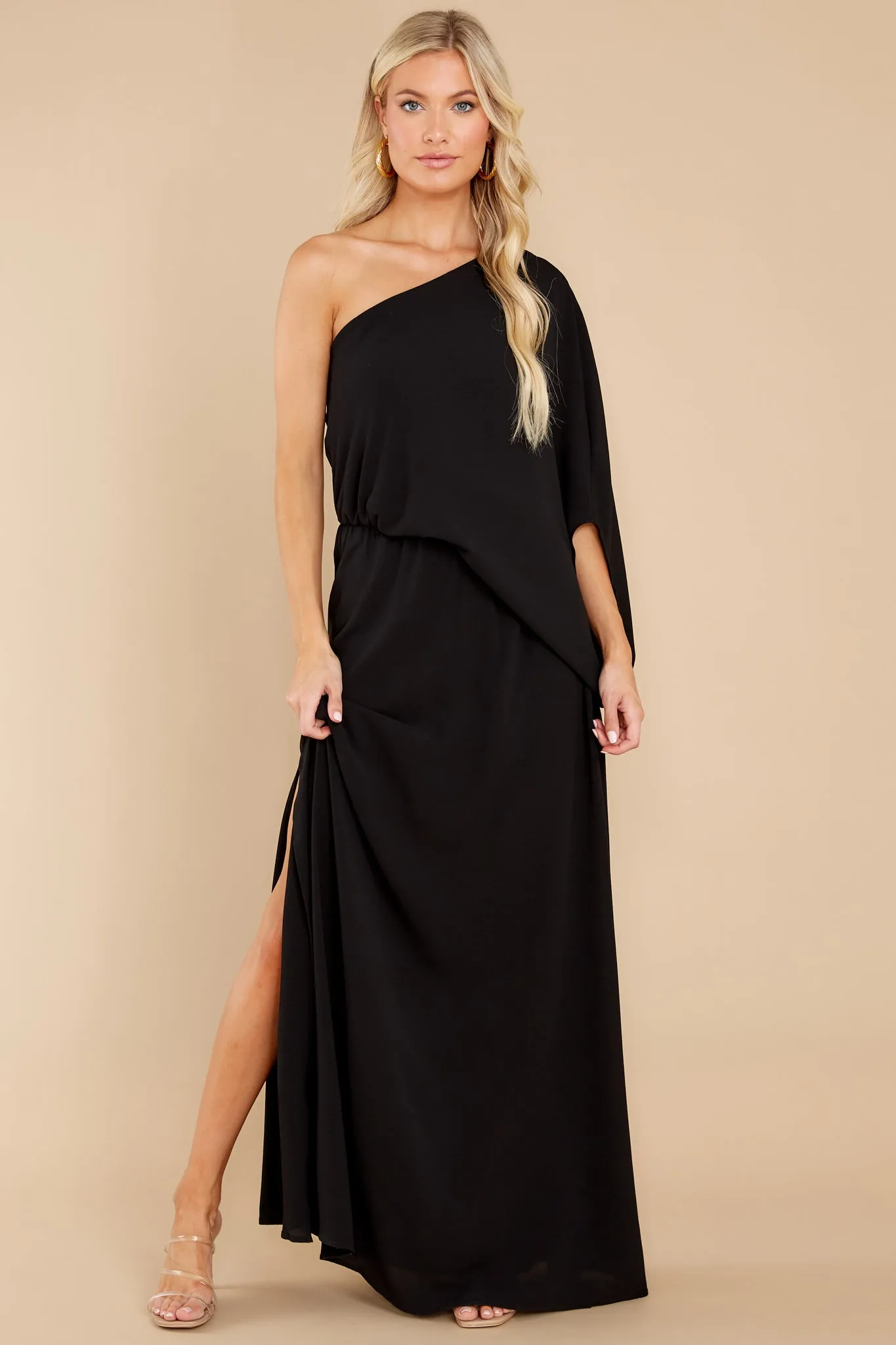 Get Obsessed Black Maxi Dress