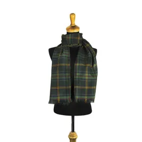 Grant Red Modern Tartan Scarf