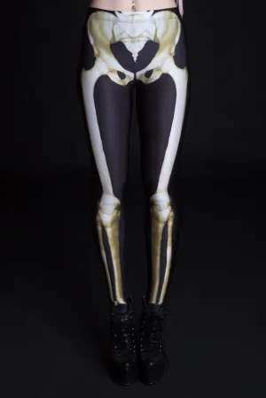 Graveyard Skeleton Leggings