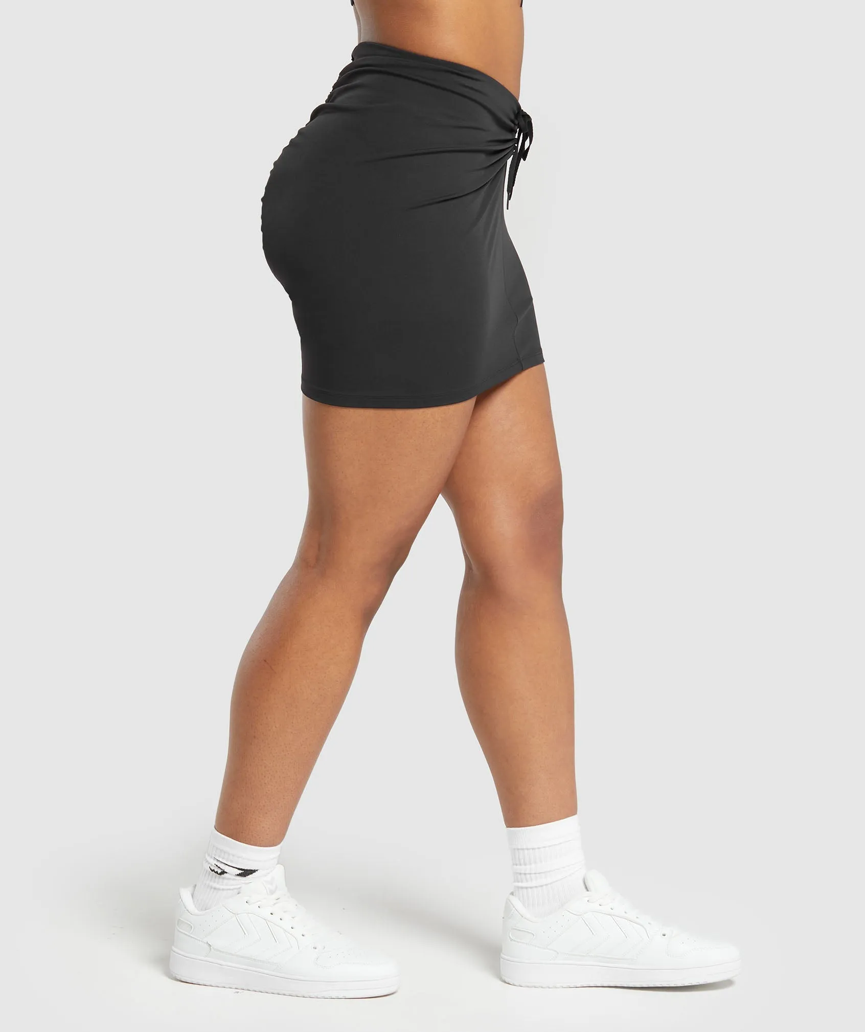 Gymshark Ruche Skirt - Black