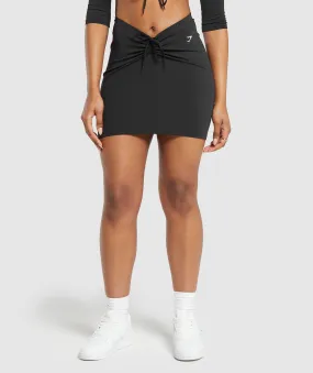 Gymshark Ruche Skirt - Black