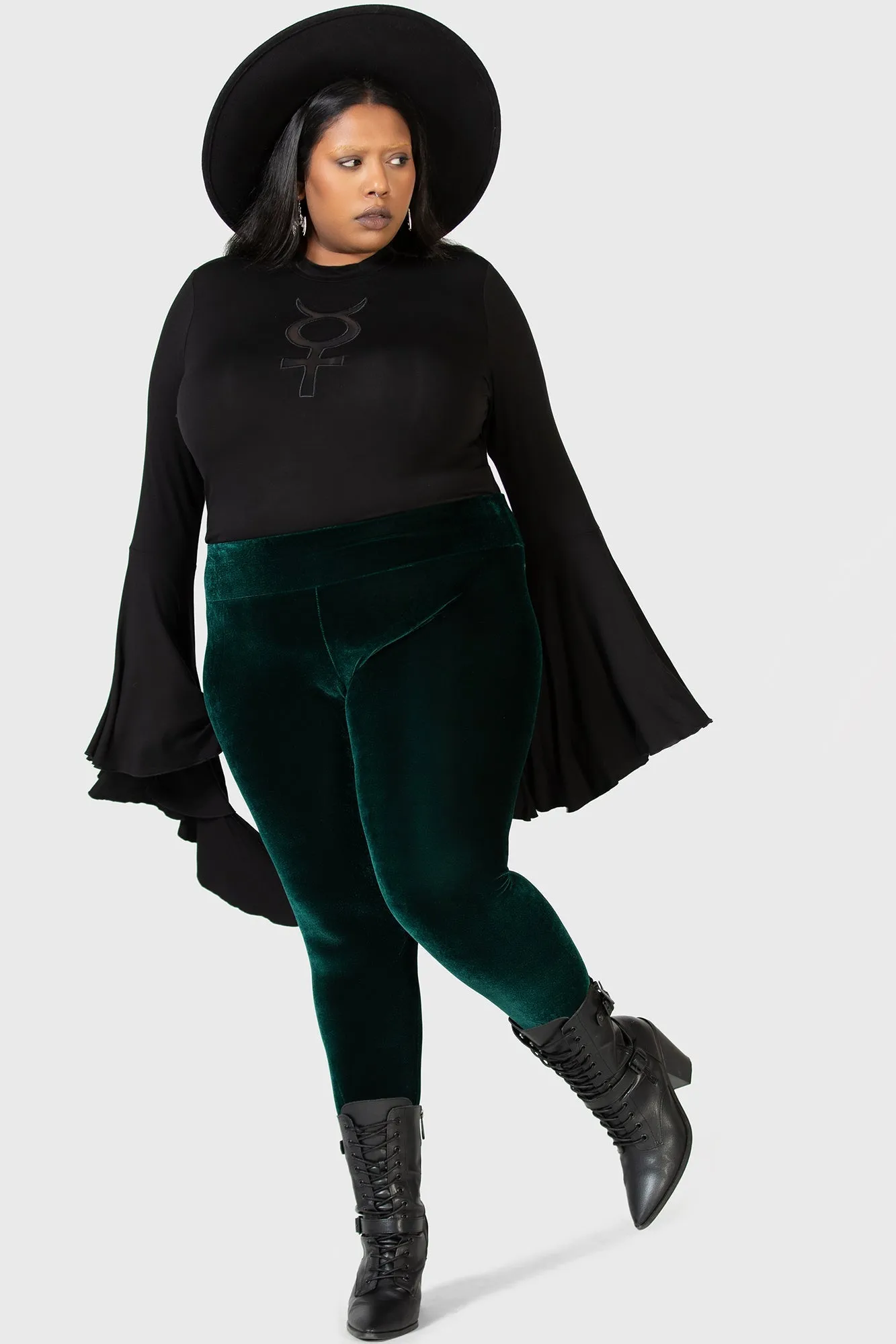 Hematite Leggings [EMERALD]