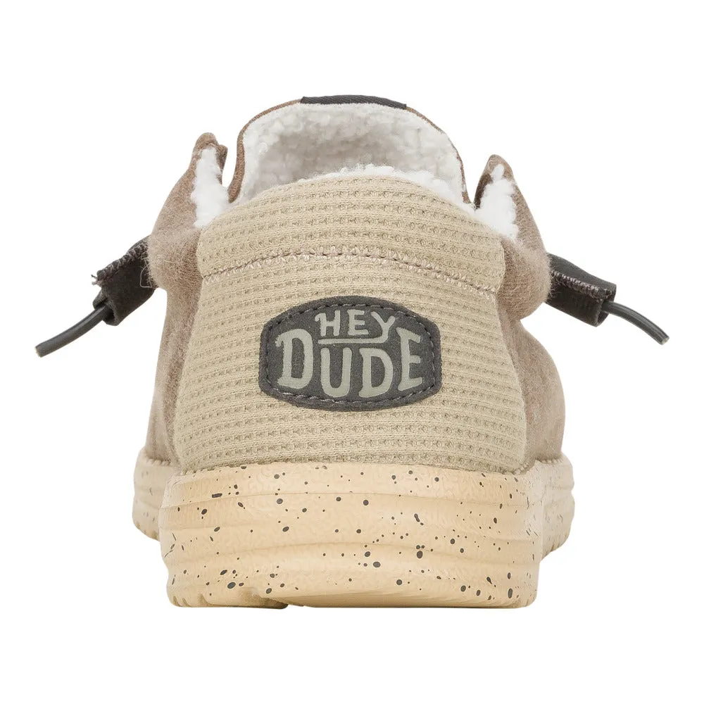 'HEY DUDE' Men's Wally Warmth Knit - Beige / White