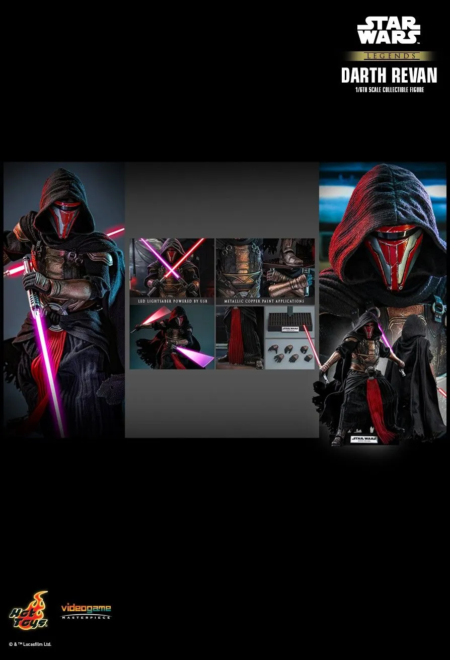 Hottoys Hot Toys 1/6 Scale VGM62 VGM 62 Star Wars - Darth Revan (Collector Edition) Action Figure NEW