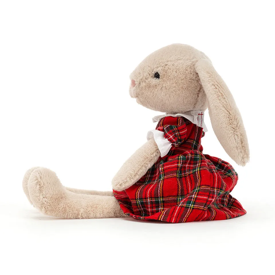 JellyCat Tartan Lottie Bunny - H27cm