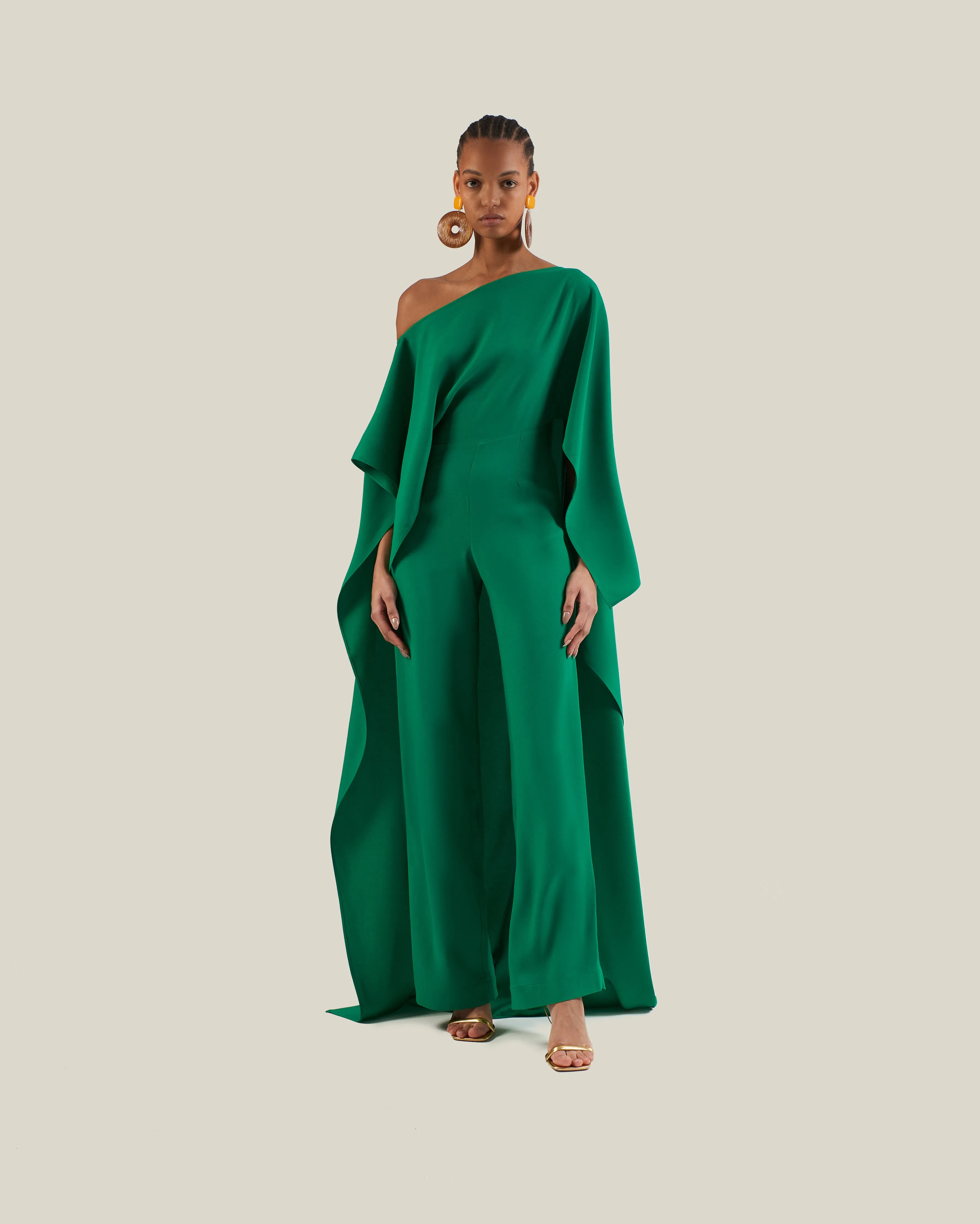 Jerry Jumpsuit in Emerald