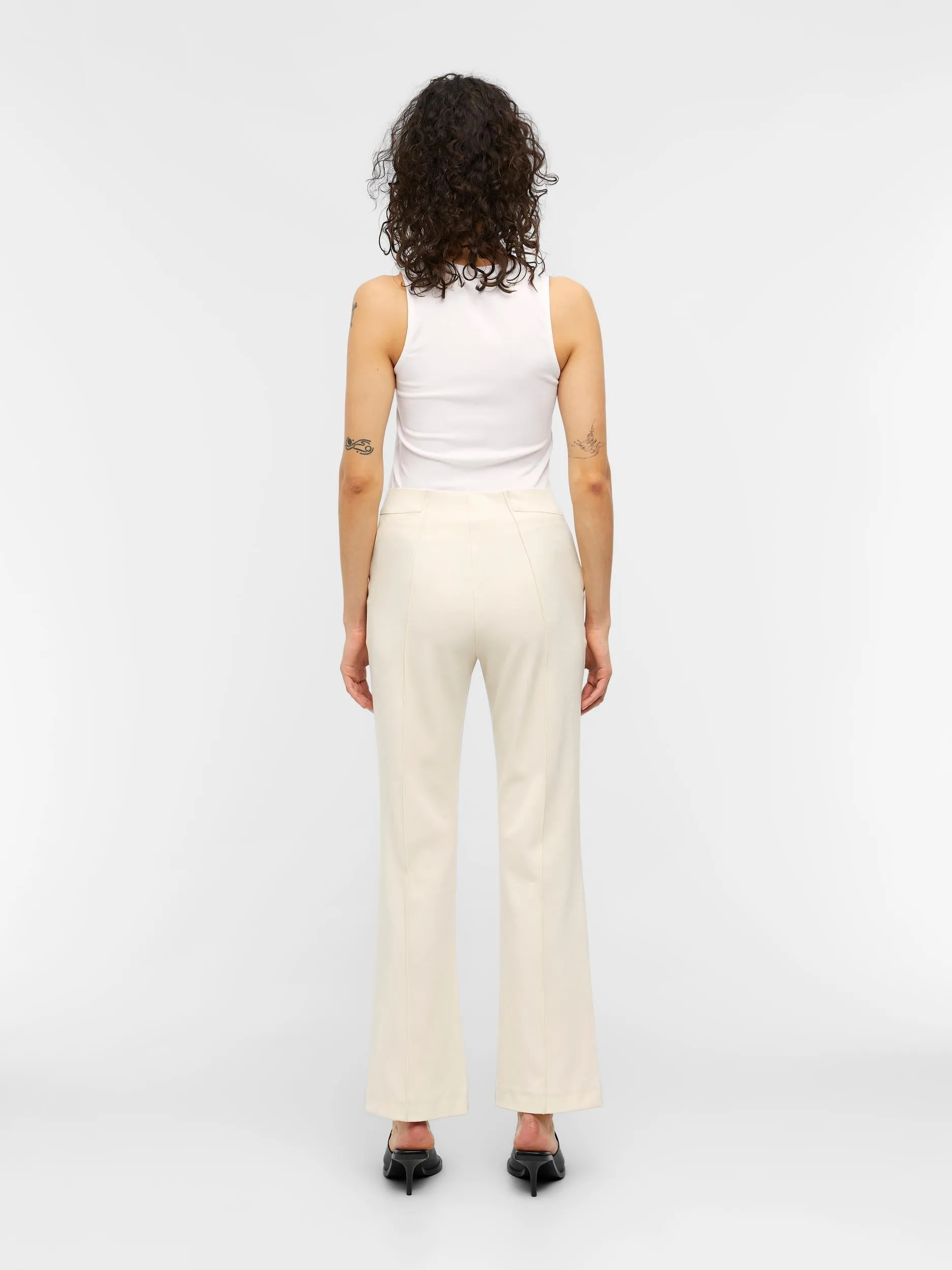 JIVA FLARED PANTS (SANDSHELL)