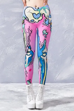 Kawaii Pop Art Leggings