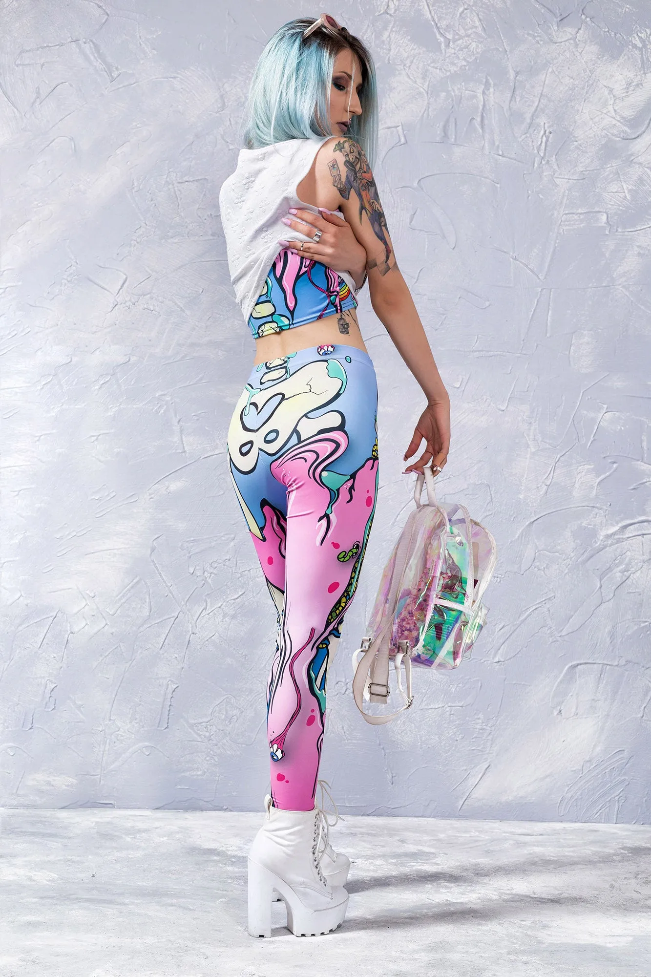 Kawaii Pop Art Leggings