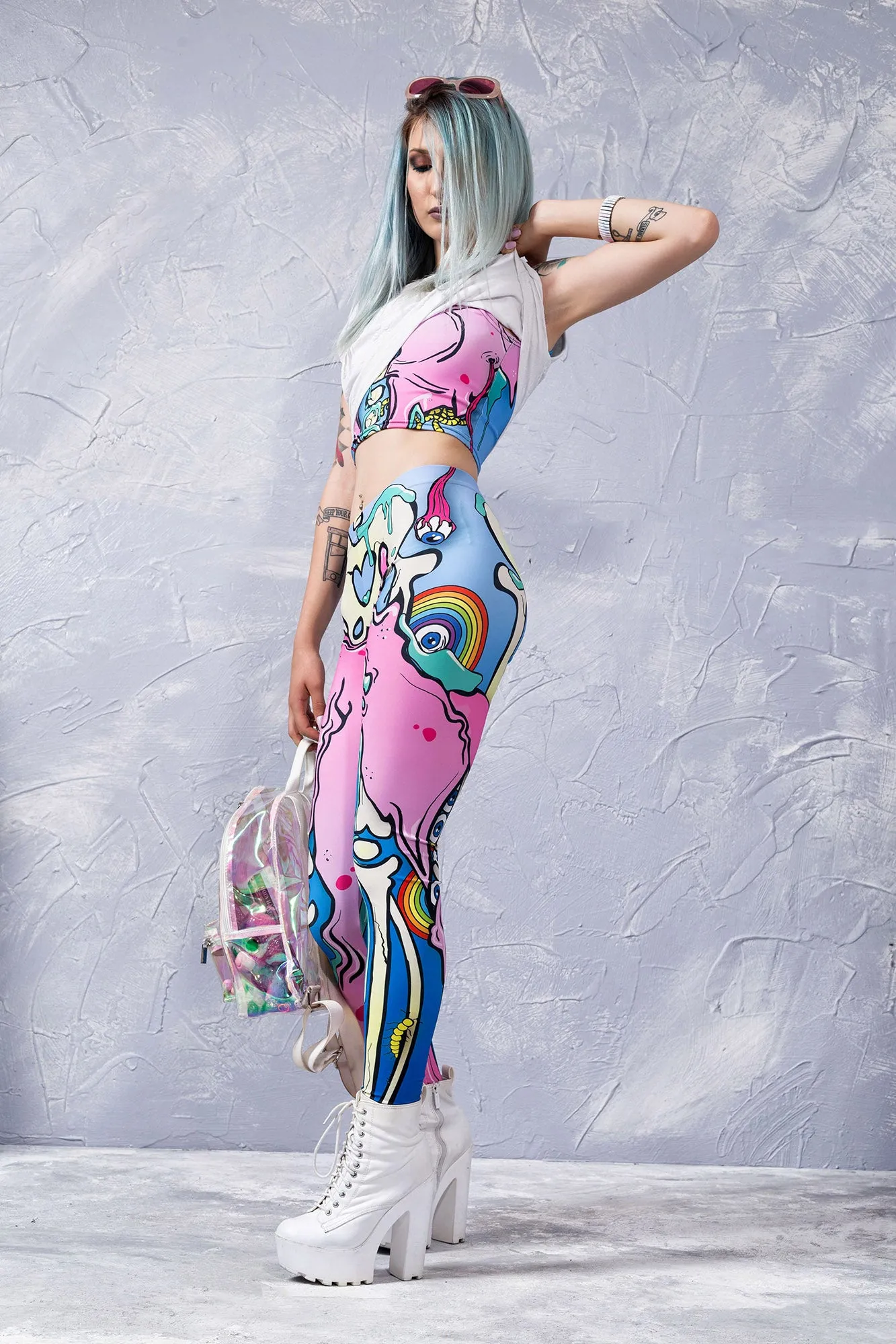 Kawaii Pop Art Leggings