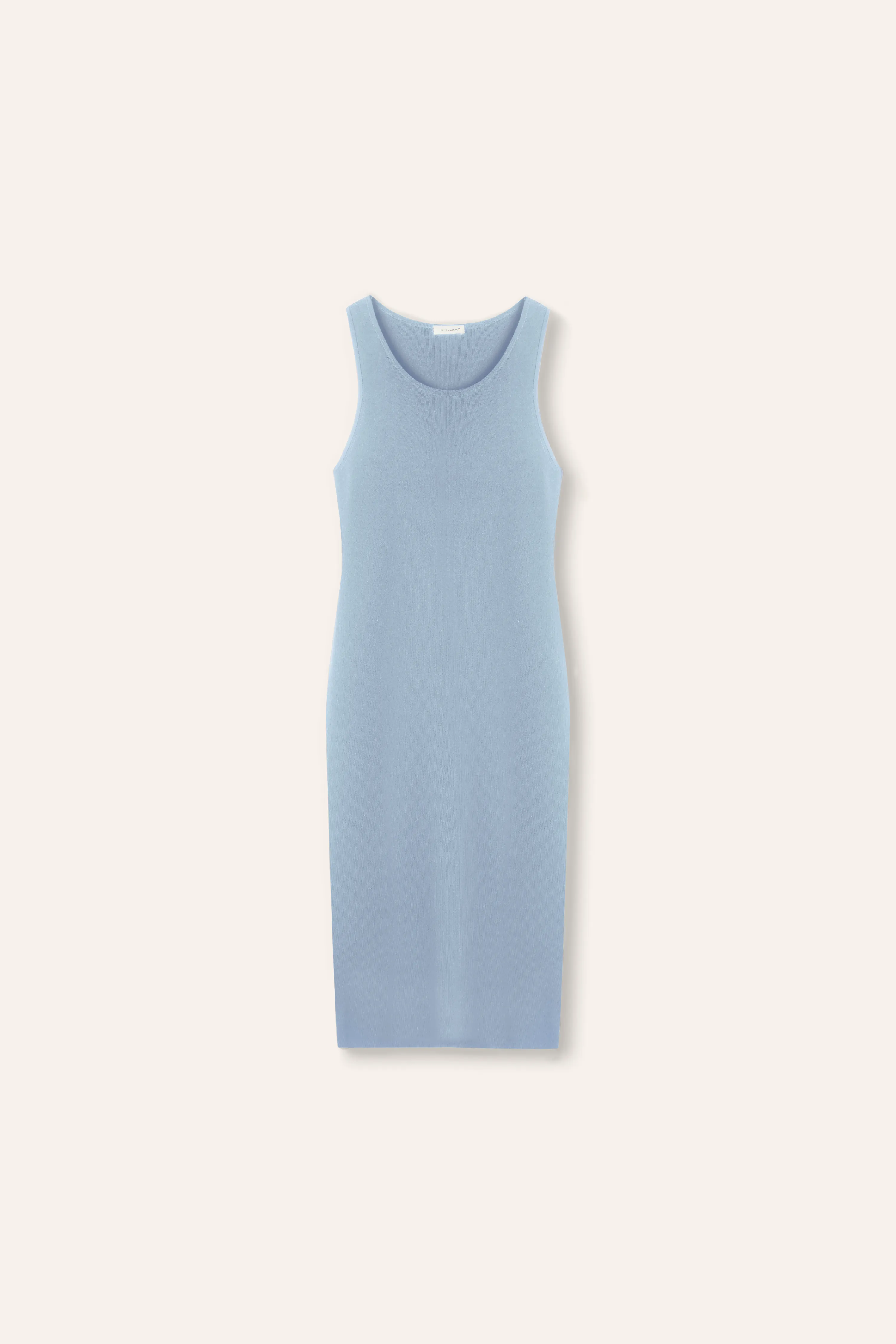 KEAN jersey knit dress (Light blue)