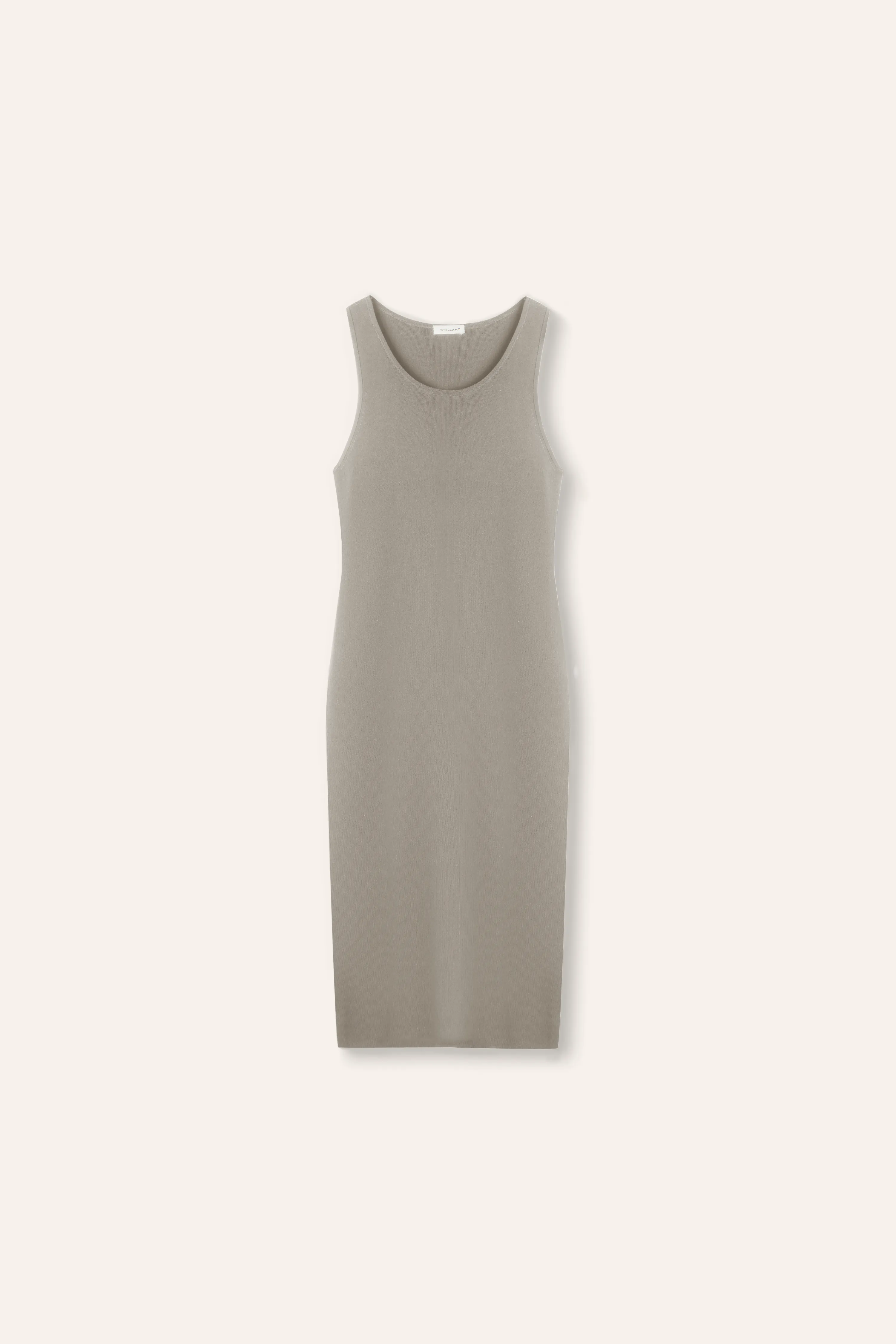 KEAN jersey knit dress (Light grey)