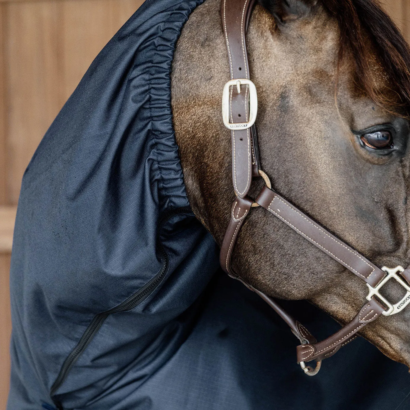 Kentucky Horsewear Waterproof Scarf - Navy