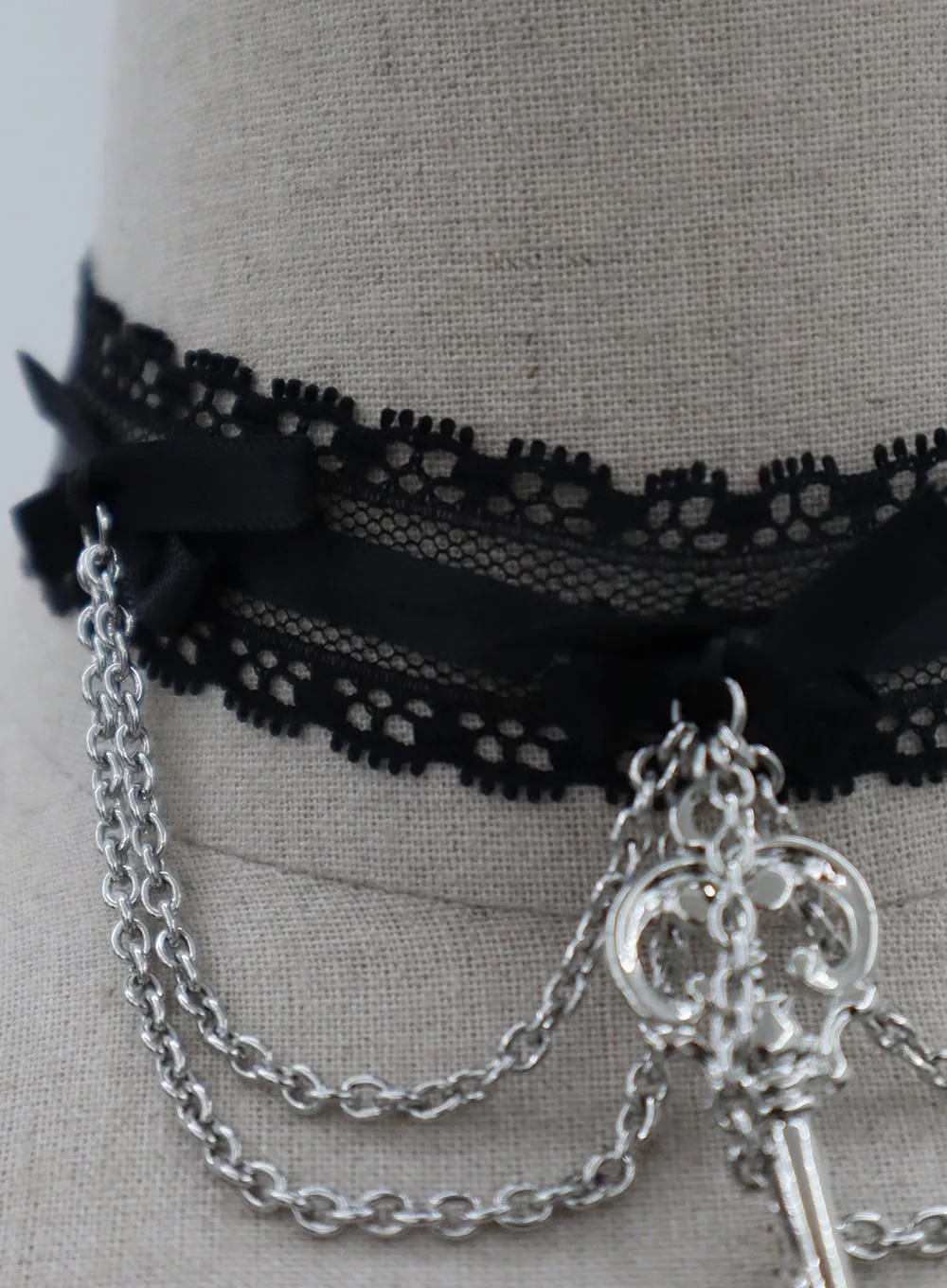 Key Chain Choker Necklace BD09