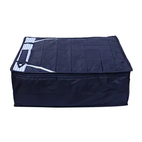 Kuber Industries Parachute Waterproof Trouser Cover Quilted/Wardrobe Organizer (Blue) - CTKTC23213