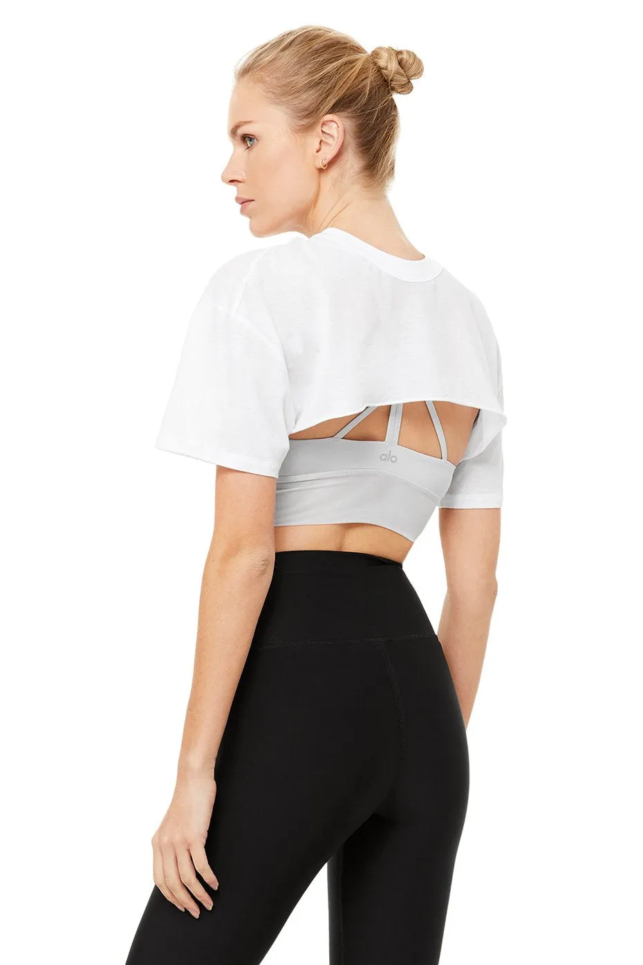 LA Amp It Up Crop Tee