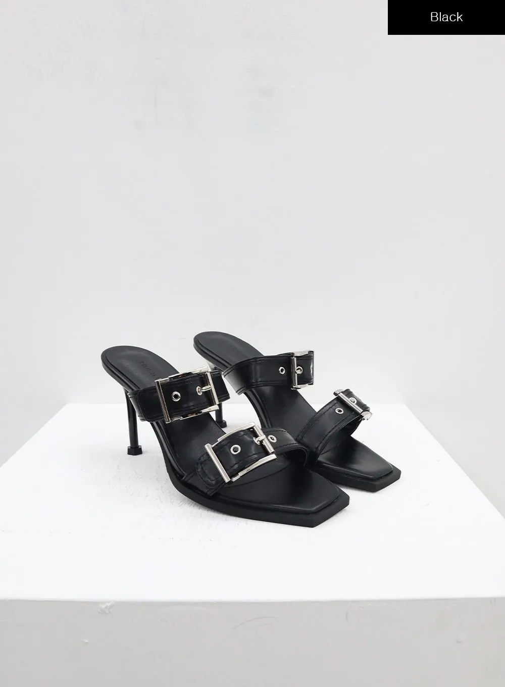 Layered Buckle Heels BA305