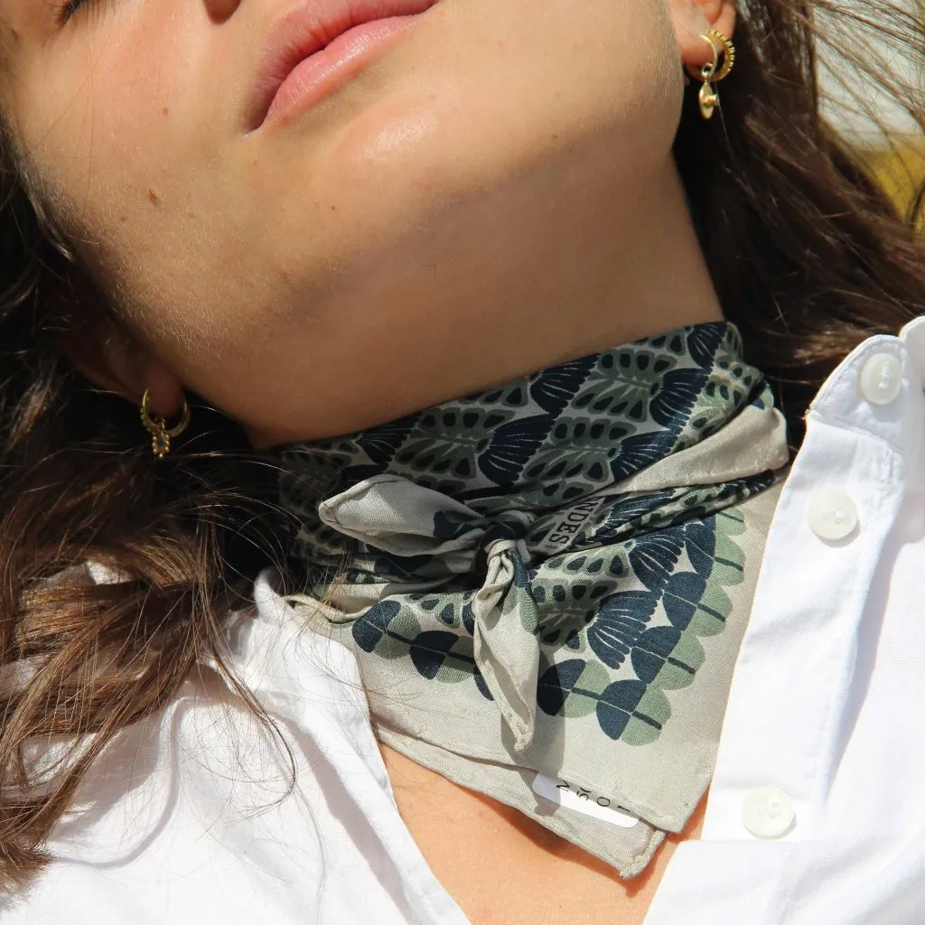 Les Belles Vagabondes Mini Silk Scarf