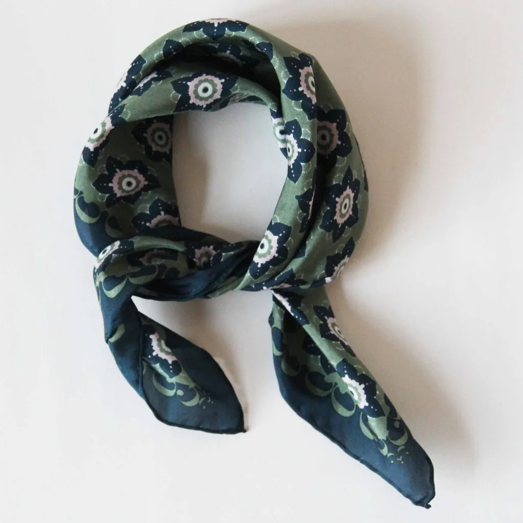 Les Belles Vagabondes Mini Silk Scarf