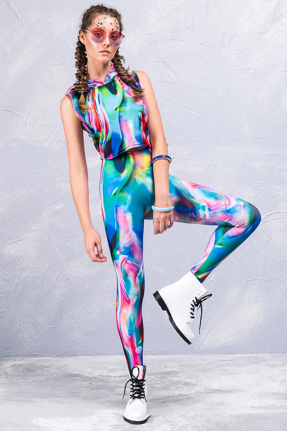 Liquid Abstract Leggings