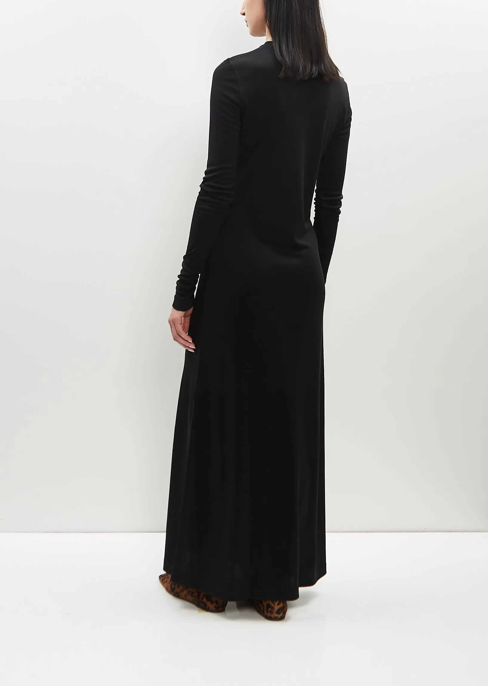 Long-Sleeve Jersey Dress