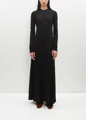 Long-Sleeve Jersey Dress