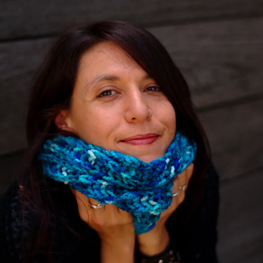 Loom Knit Brioche Cowl Pattern