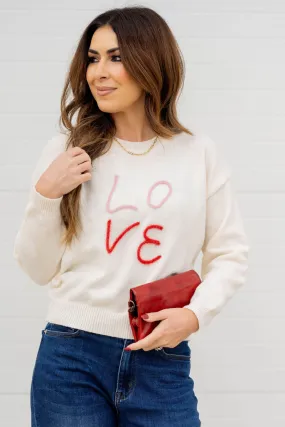 Love Stitched Sweater