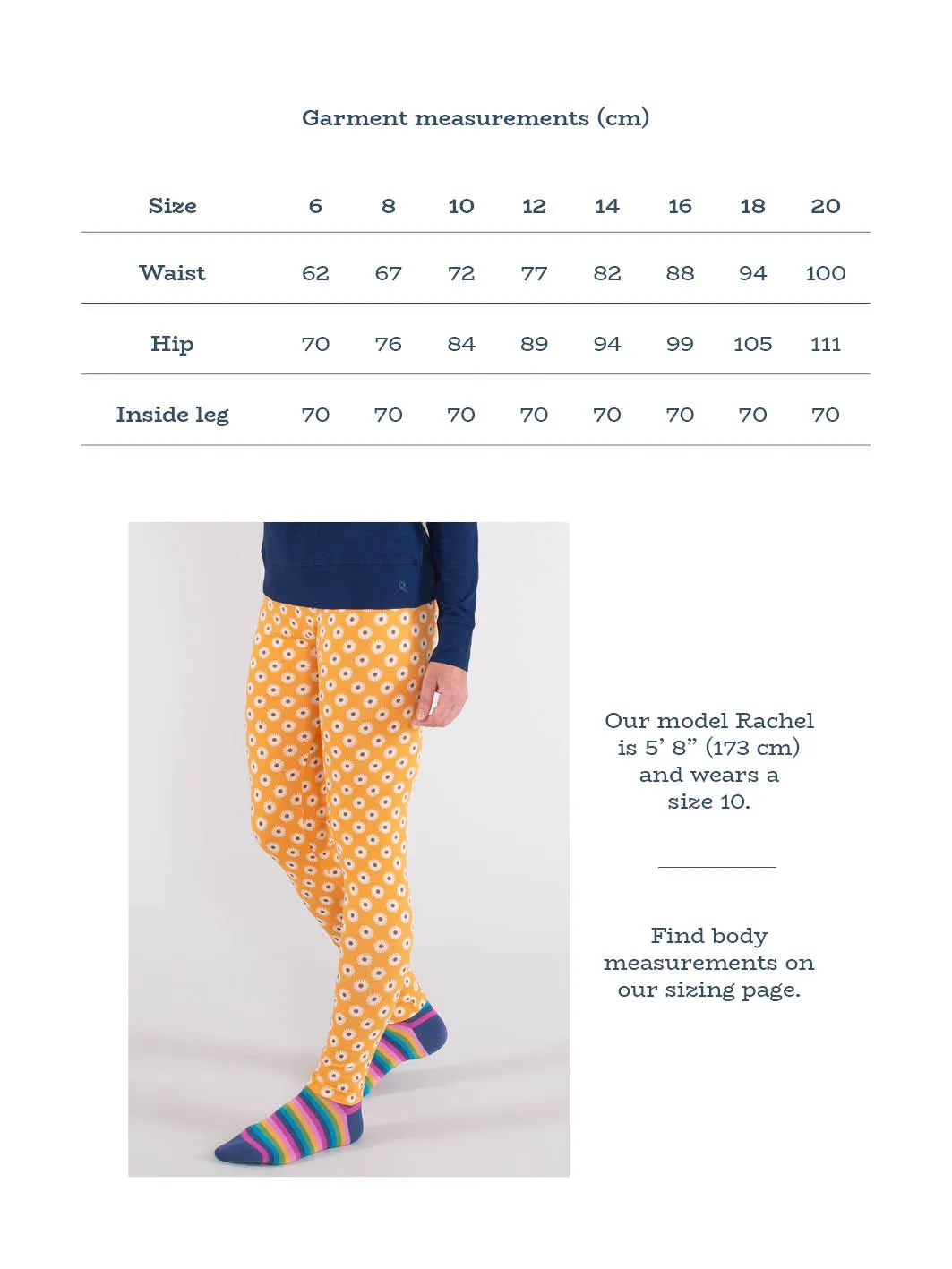 Lytchett leggings daisy dot