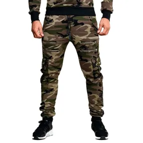 Men's Casual Camo Slim Pants 93786754YM