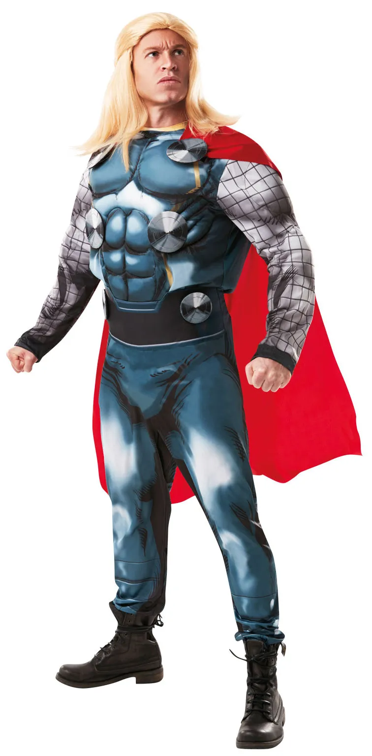 Men's Thor Avengers Marvel Superhero Costume   Wig