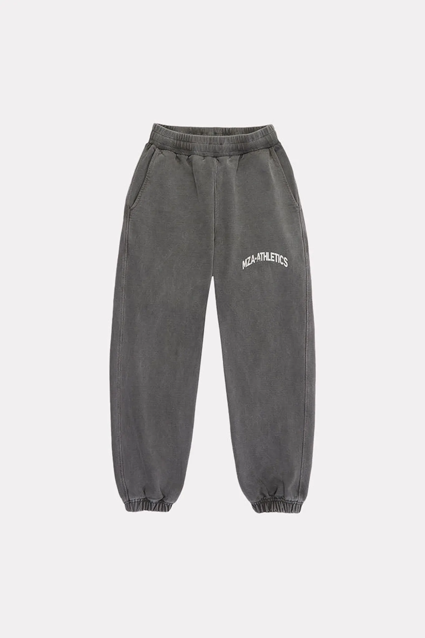 MZA ATHLETICS JOGGERS - WASHED GREY