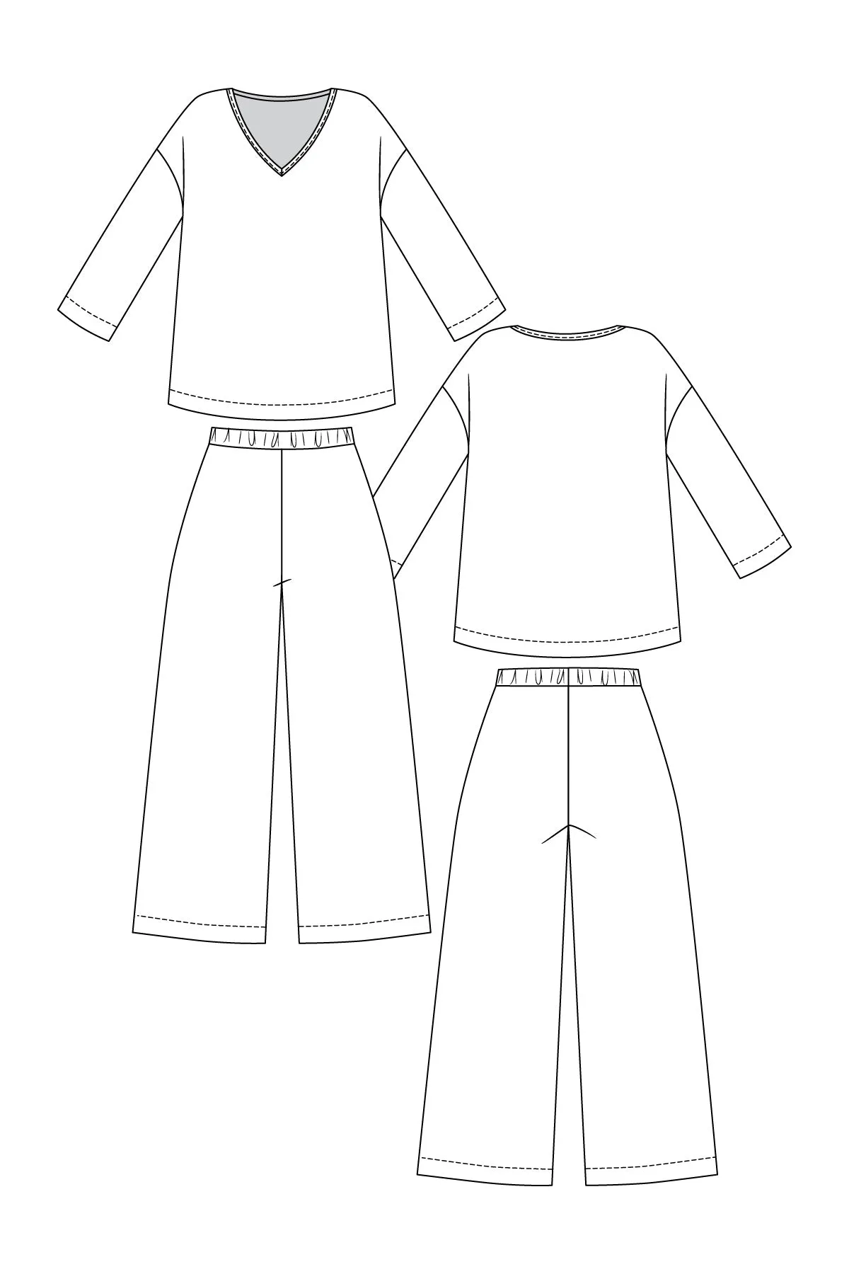 Named Olo Tee & Pants Set