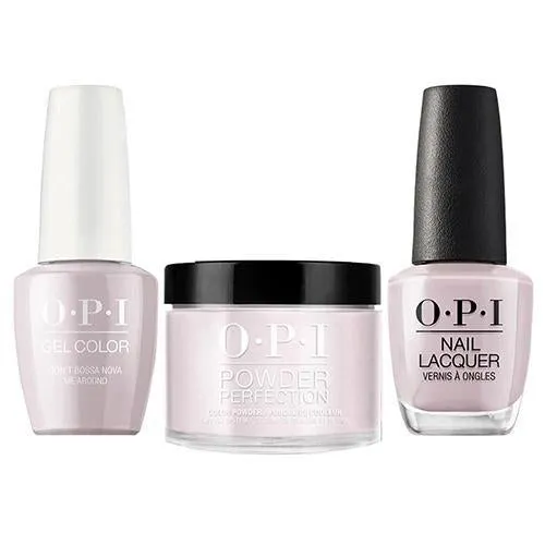 OPI Trio: A60 Don't Bossa Nova Me Around