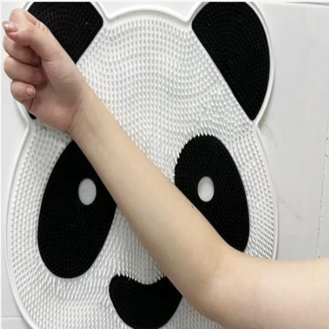 Panda Pattern Non-Slip Massage Bathroom Mat