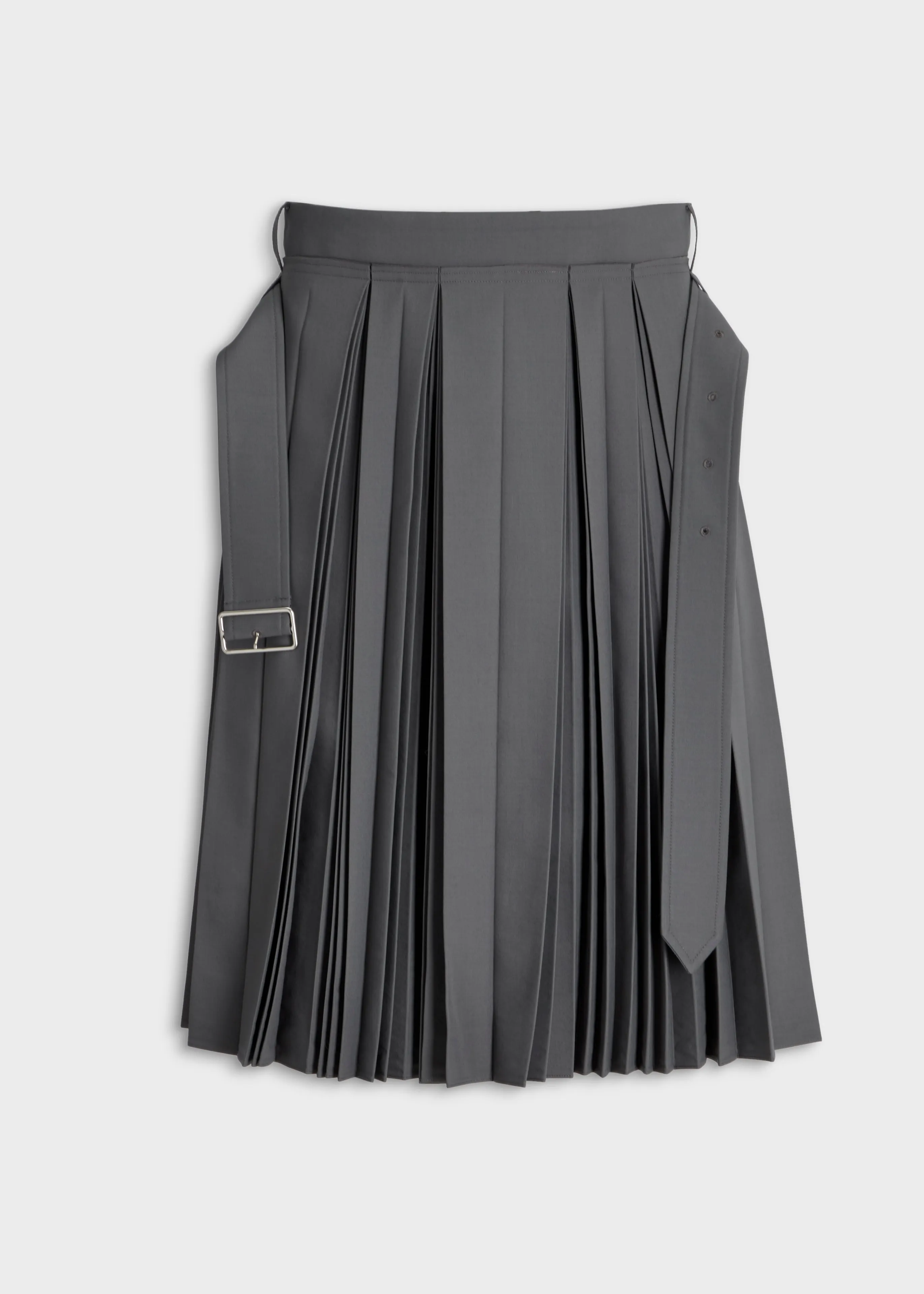 PD MIDI PLEATED SKIRT