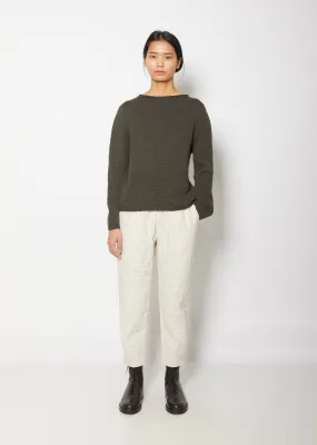 Philip Padded Chintz Linen Pants