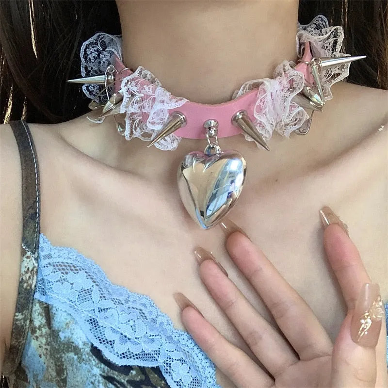 Pierce My Heart Collar