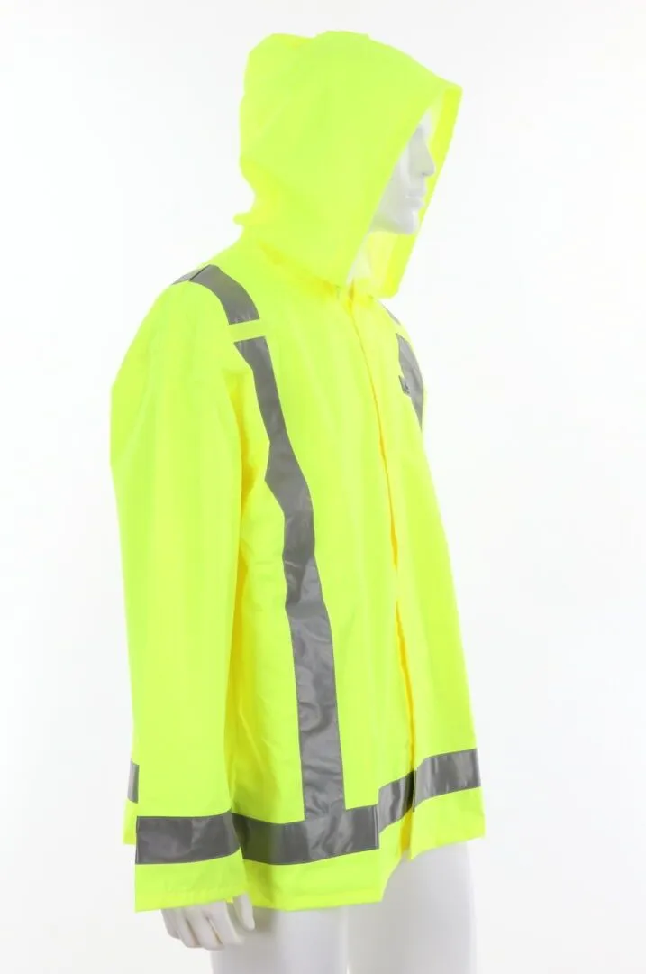 Poly/PU,Class 3,Jacket,Lime S