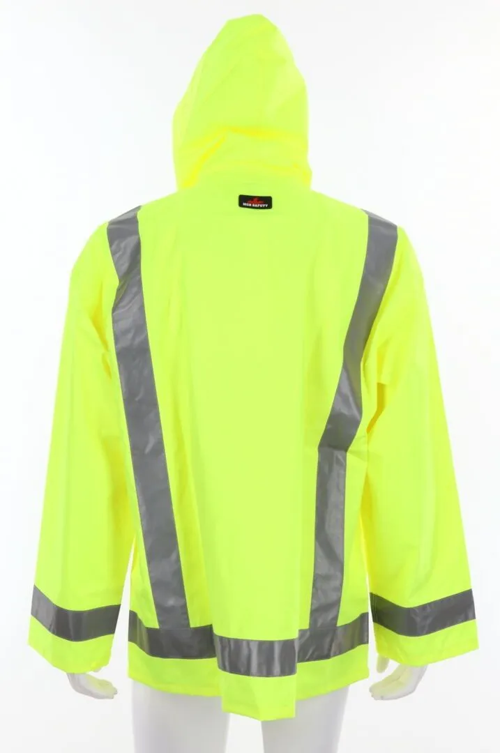 Poly/PU,Class 3,Jacket,Lime S