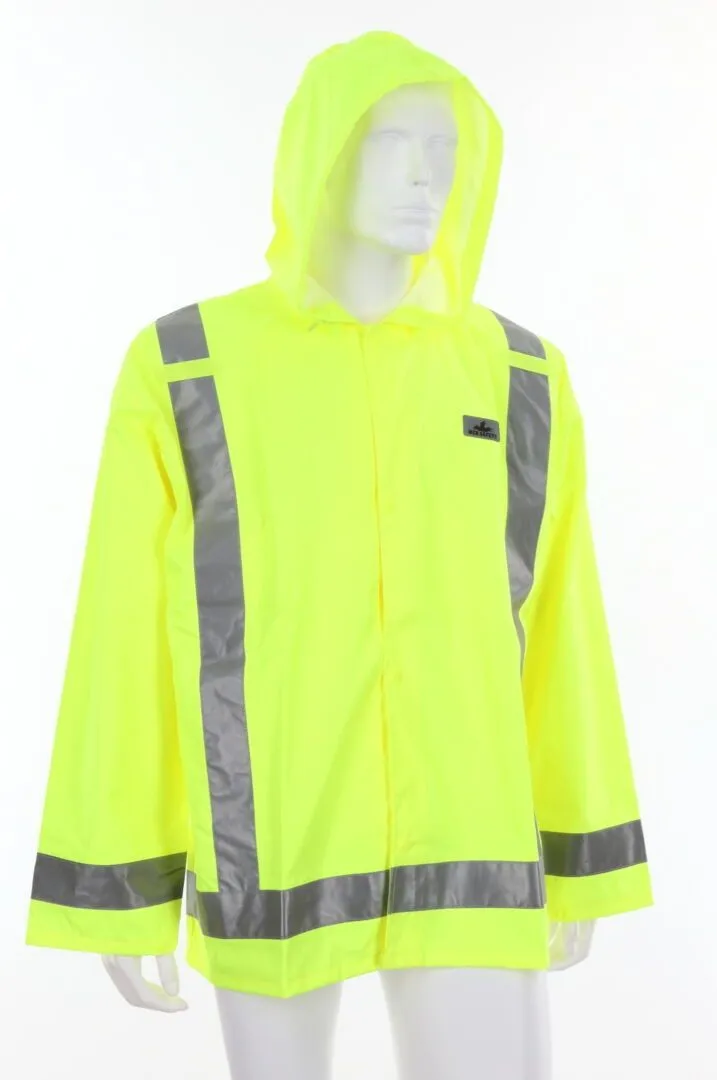 Poly/PU,Class 3,Jacket,Lime S