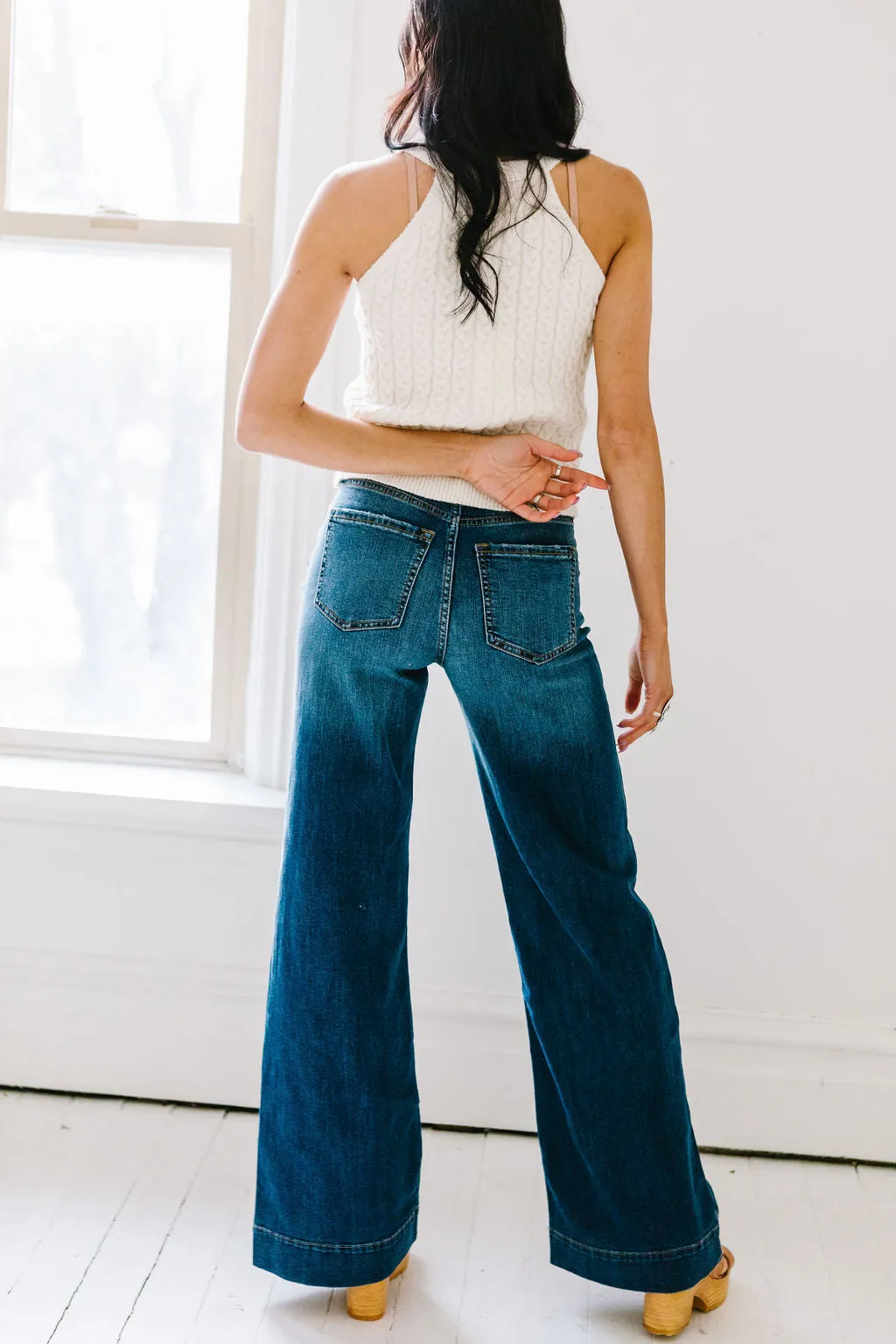 Promises to Keep Wide-Leg Jeans