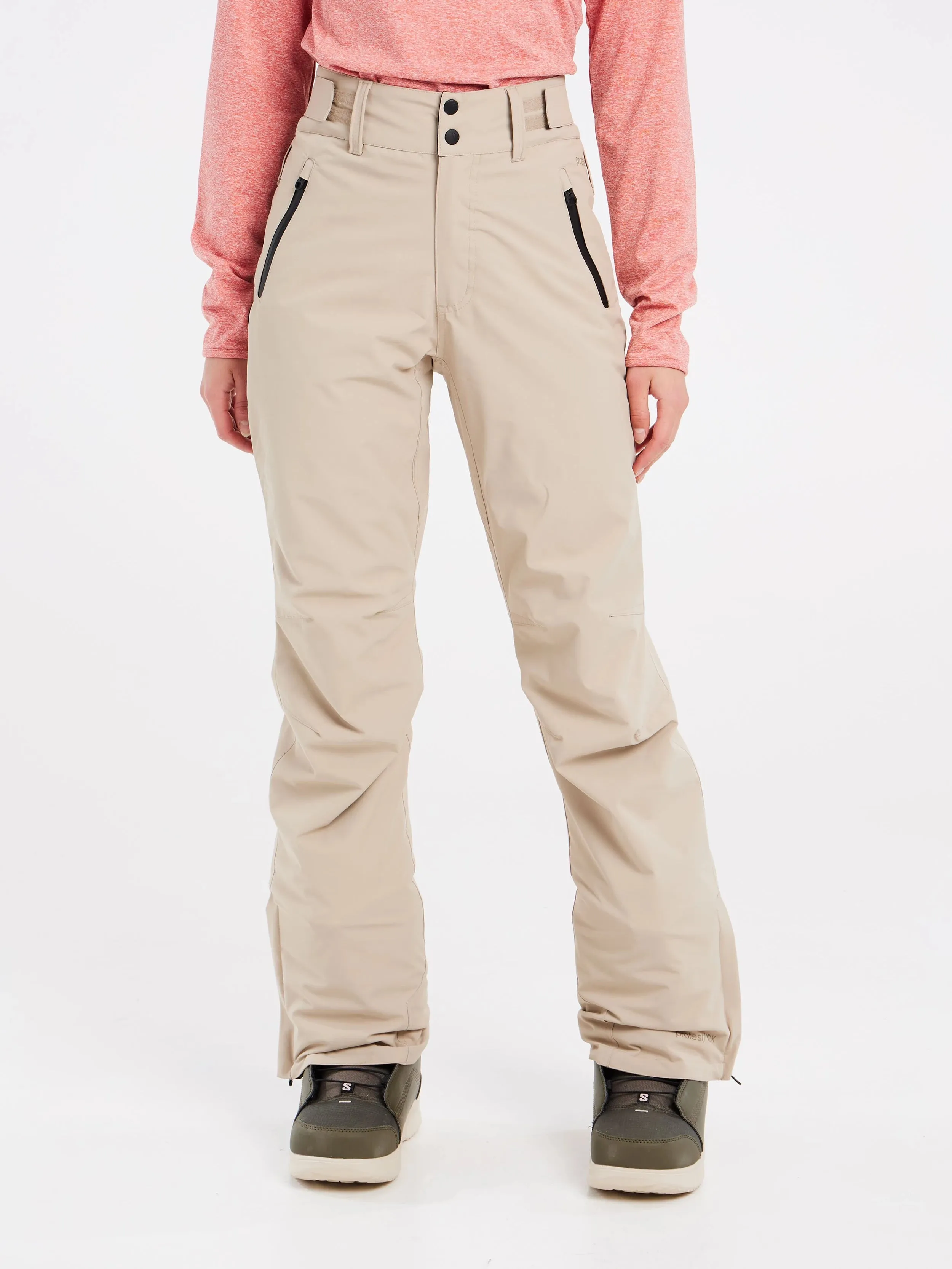 Protest Cinnamon Pants Womens 2024 Bamboo Beige