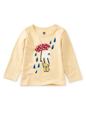 Rainy Rabbit  Graphic Long Sleeve Tee