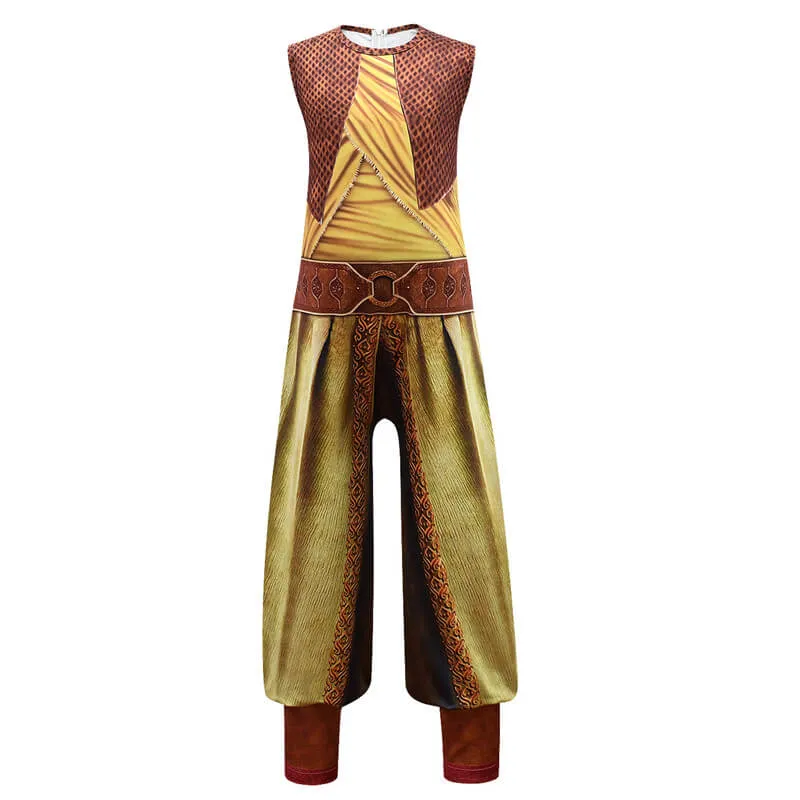 Raya And The Last Dragon Raya Costume Halloween Jumpsuit Kids Halloween Costume