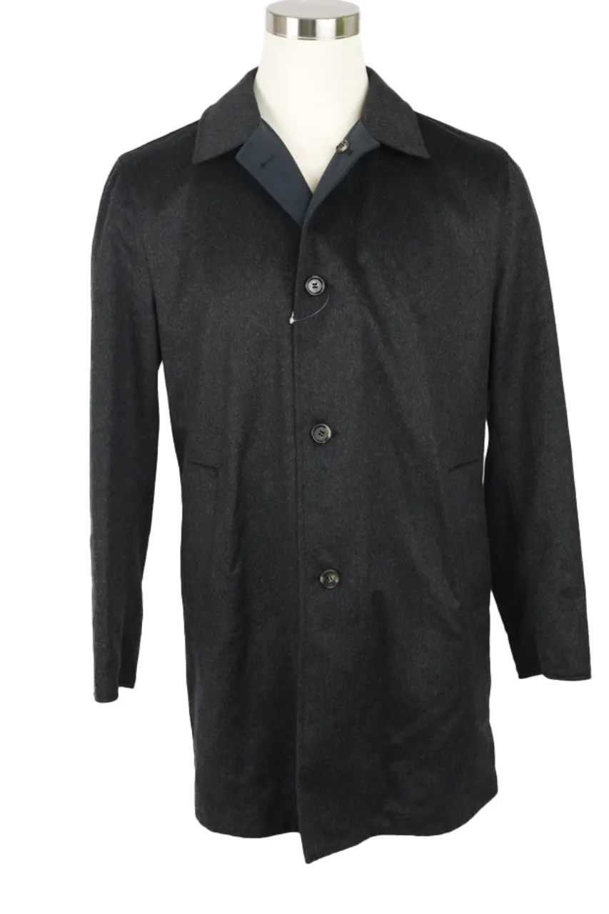 Reversible Cashmere Dress Coat