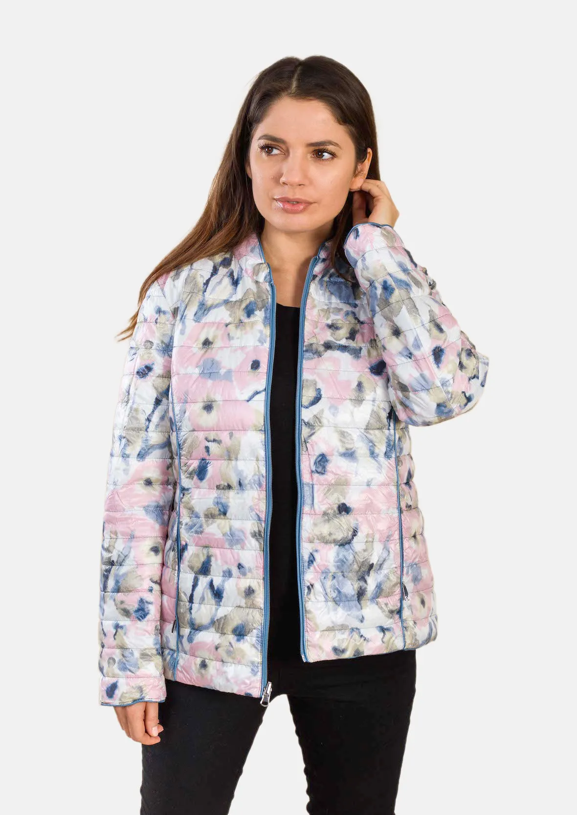 Reversible Floral Padded Jacket