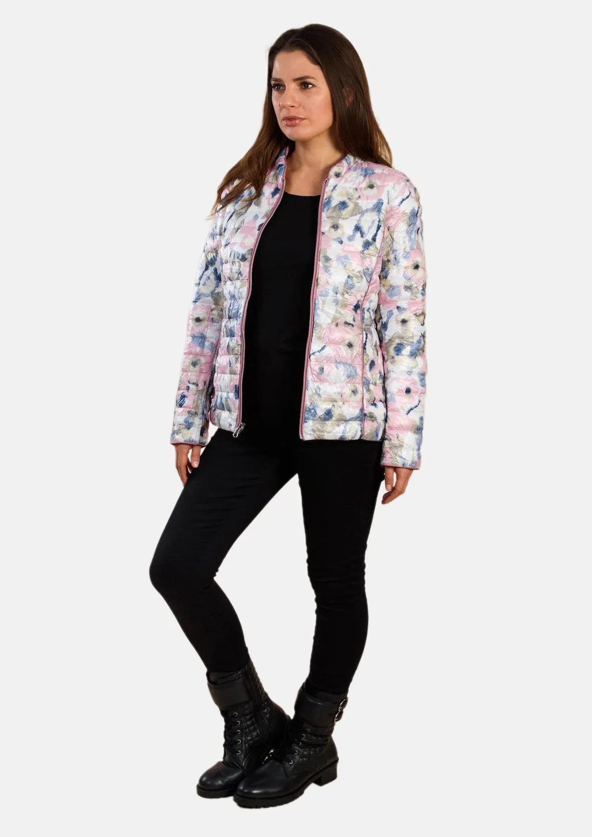 Reversible Floral Padded Jacket